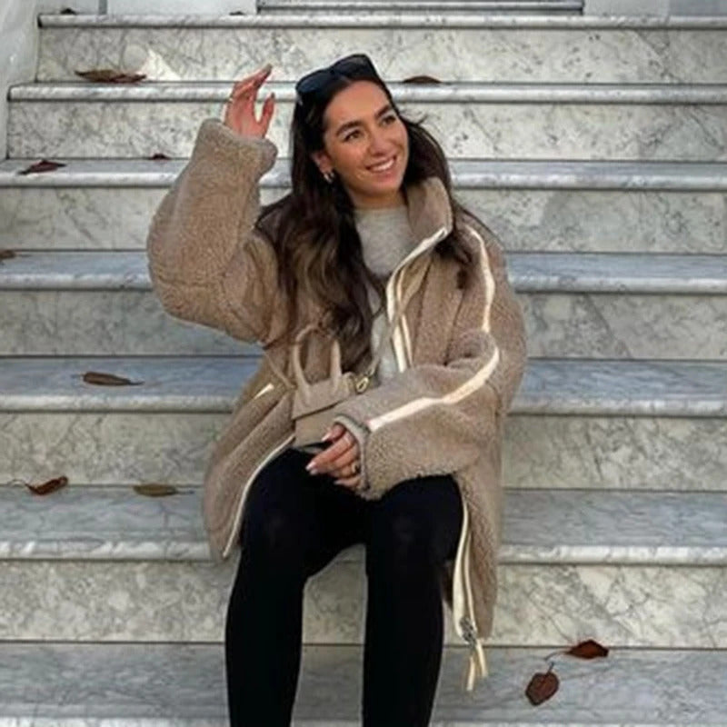 Veste Sherpa Décontractée