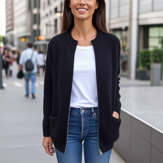 Gilet cardigan décontracté